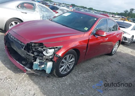 2016 Infiniti Q50 3.0T Premium из США, поврежденный, VIN JN1EV7AP7GM304685